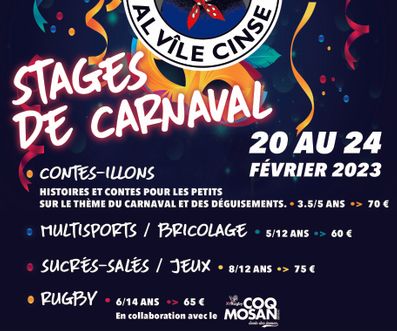 stages carnaval avc 2023